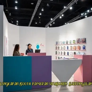 perlengkapan booth pameran situbondo berpengalaman